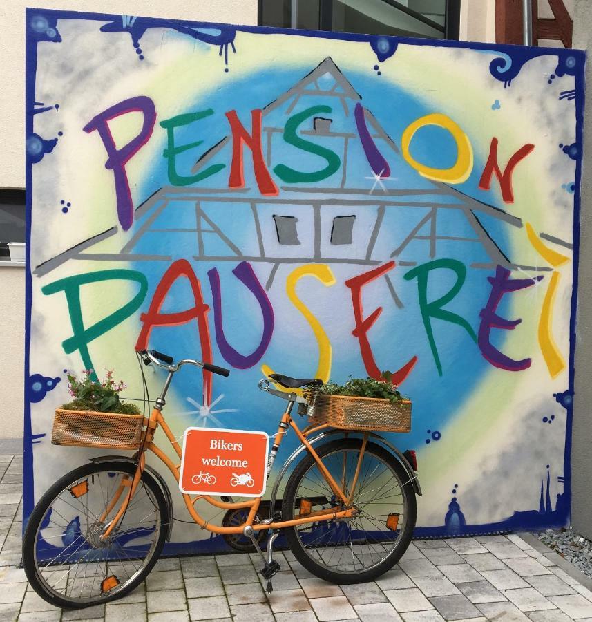 Pension Pauserei Oedheim Eksteriør billede